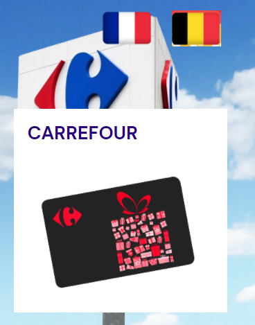 carte Carrefour