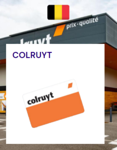 carte Colruyt