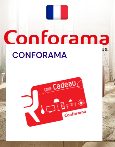 carte Conforama