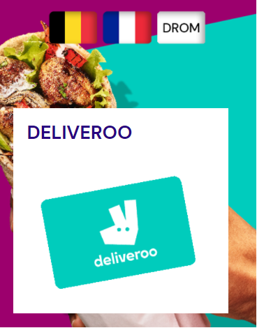 carte Deliveroo