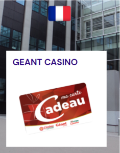 carte Geant Casino