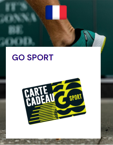carte Go Sport