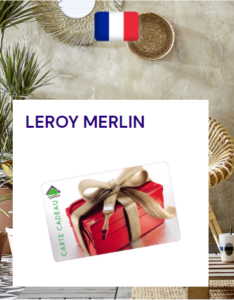 carte Leroy Merlin