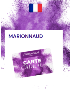 carte Marionnaud