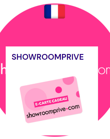 carte Showroomprive