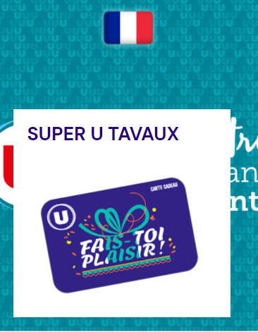 carte Super U Travaux