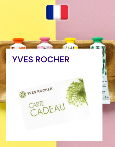 carte Yves Rocher